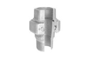 Gewindestücke - Georg-Fischer Union galvanized for m flat seat 1 1/2 - 770331208