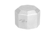 Gewindestücke - +GF+ Cap galvanized 1/2" - 770300204