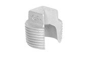 Gewindestücke - +GF+ Plug plain galvanized 3/8 - 770291203