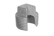 Gewindestücke - +GF+ Plug plain black 3/8 - 770291103