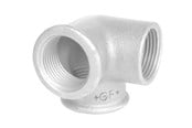 Gewindestücke - +GF+ Elbow galvanized side outlet 1 - 770221206