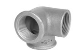 Gewindestücke - +GF+ Elbow black side outlet 1/2 - 770221104