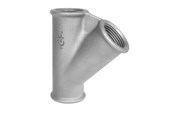 Gewindestücke - +GF+ Tee 45° black 1 - 770165106
