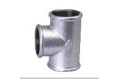 Gewindestücke - Unite Tee unite galv. 1x3/4x1 - 000130443