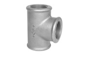 Gewindestücke - +GF+ Tee black 1 1/4 x 1 1/4 x 1 - 770130158