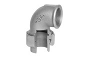 Gewindestücke - +GF+ Union elbow black conical for f - 770096105