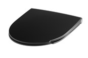 Toiletten, Sitze, Bidets und Ersatzteile - Pressalit Spira art toiletseat black with soft close and quick release - 940001-DE7001
