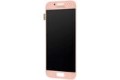 Handys - Anderes Zubehör - Samsung Front LCD Asm Pink SM-A320 Galaxy A3 - GH97-19732D