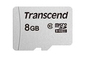 Speicherkarten - Transcend 300S microSD - 20MB/s - 8GB - TS8GUSD300S