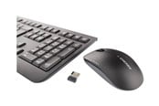 Tastaturen - Cherry DW 3000 - Tastatur & Maus Set - Deutsch - Schwarz - JD-0710DE-2