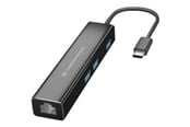 USB-Hubs - Conceptronic DONN07B - hub - 3 ports USB-Hubs - 3 - Schwarz - DONN07B