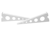 Halterungen & Scharniere  - Home>it Shelf bracket CPH 27cm x 2 - white - 16789