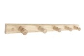 Halterungen & Scharniere  - Home>it Oak coat rack - 5 pegs - 12216