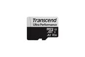 Speicherkarten - Transcend 340S MicroSD/SD - 160MB/s - 128GB - TS128GUSD340S
