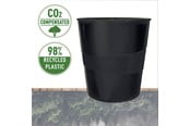 Schreibtischzubehör - Leitz Recycle Papierkorb, Schwarz - 53280095