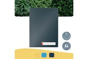 Taschen, Umschläge und Register - Leitz Cosy Privacy Sichthülle mit drei Fächern Samtgrau - 47160089