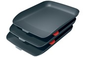 Schreibtischzubehör - Leitz Cosy Briefkorb, 3er Set Samtgrau - 53582089