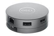 Dockingstationen - Dell Mobile Adapter DA310 - USB-C - 7-Port - 1GBE - DELL-DA310
