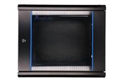 Rack-Gehäuse - Extralink 9U Wall Mounted Rack Cabinet 600x600 Black - EX.3968