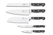 Küchengerät - Lion Sabatier Pluton knife set steel/black - 20594