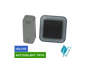 Elektrogeräte - Foss Europe Trend door bell premium bluu1 charcoal battery - 102021
