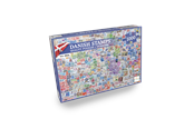 Puzzle - Lautapelit Danish Stamps - LPFI7621