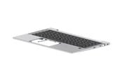 Tastaturen - HP Zbook Firefly 14 G7 - Topcover Nordic- BL - Portable Keyboard - Ersatz - Nordisch - Grau - M14635-DH1
