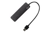 USB-Hubs - I-Tec USB 3.0 Metal HUB 4 Port with individual On/Off Switches USB-Hubs - USB 3.2 - 4 - Schwarz - U3CHARGEHUB4