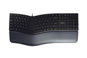 Tastaturen - Cherry KC 4500 ERGO - Tastaturen - Englisch - Schwarz - JK-4500EU-2