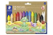 Utensilien zum Schreiben und Zeichnen - Staedtler Wax crayon Noris junior 12pcs box - 224 C12