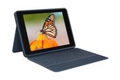 Tastaturen - Logitech Rugged Combo 3 - German - classic blue - Tastatur & Folio-Set - Blau - 920-009656