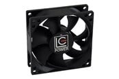Gehäuselüfter - LC Power case fan - Gehäuselüfter - 80mm - Schwarz - LC-CF-80