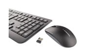 Tastaturen - Cherry DW 3000 - Tastatur & Maus Set - Englisch (UK) - Schwarz - JD-0710GB-2
