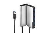 USB-Hubs - ALOGIC USB-A Fusion SWIFT 4-port Hub - Space Grey USB-Hubs - USB 3.2 - 4 - Grau - UAFUUA-SGR