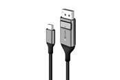 Display Kabel - ALOGIC Ultra - USB-C - DisplayPort - 2m - Grau - ULCDP02-SGR