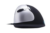 Maus - R-Go Tools R-Go HE Mouse Ergonomic Mouse Large Left - Maus (Silber) - RGOHELELA