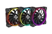 Gehäuselüfter - Alpenföhn Wing Boost 3 ARGB High Speed - Gehäuselüfter - 120mm - Schwarz - 84000000163