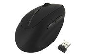 Maus - Kensington Pro Fit® Ergo Wireless Maus für Linkshänder - Vertical mouse (Schwarz) - K79810WW