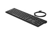 Tastaturen - HP Desktop 320K - Tastaturen - Französisch - Schwarz - 9SR37AA#UUZ