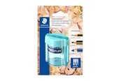 Utensilien zum Schreiben und Zeichnen - Staedtler Double-hole tub sharpener round - 513 006 BK