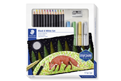 Hobby-Zubehör - Staedtler Mixed Black & White Set 100% PEFC - 61 149C