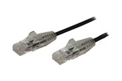 Netzwerk - Kabel - StarTech.com 1.5m Slim LSZH CAT6 Ethernet Cable. - Schwarz - 1m - N6PAT150CMBKS