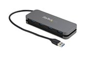 USB-Hubs - StarTech.com 4 Port USB 3.0 Hub 5Gbps 4A - 11in Cable USB-Hubs - USB 3.2 - 4 - Grau - HB30AM4AB