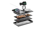 Handys - Adapter und Ladegeräte - ALOGIC Ultra Power 3-in-1 wireless charging pad + AC power adapter - USB - UP2QC10AWM-SGR