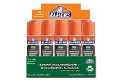Kreativ-Spiele - Elmer's ökologische Klebestifte | 93 % natürliche Inhaltsstoffe | 100 % recyceltes Plastik | 20 g | 10 Stück - 2143887