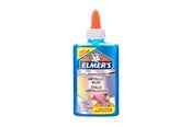 Kreativ-Spiele - Elmer's Metallic-PVA-Kleber | ideal zur Herstellung von Schleim | auswaschbar | blau | 147 ml | 1 Stück - 2109503