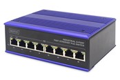 Switches - DIGITUS DN-650108 8-Port Fast Ethernet Network PoE Switch Industrial Unmanaged - DN-650108