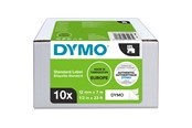Papier, Fotopapier und Etiketten - DYMO D1-Etikettenband | schwarz auf weiß | 12 mm x 7 m | 10 Stück - 2093097