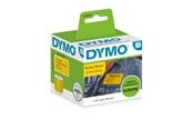 Papier, Fotopapier und Etiketten - DYMO LabelWriter gelbe Versandetiketten/-Namensschilder (Groß) | 54 mm x 101 mm | Rolle mit 220 leicht ablösbaren Etiketten | selbstklebend - 2133400