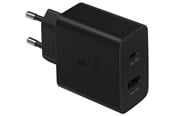 Handys - Adapter und Ladegeräte - Samsung 35W Power Adapter Duo - Black - EP-TA220NBEGEU